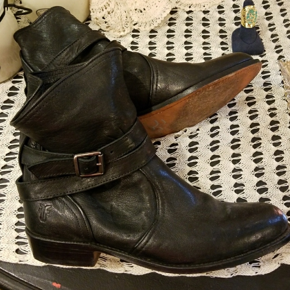 Frye Black Boots